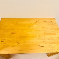 IKEAのダイニングテーブル  （仕事机としても使用可能！）の画像