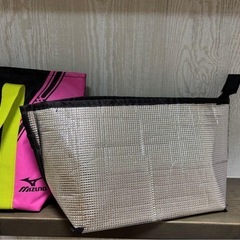 新品未使用 Mizuno 保冷洗えるランチバッグ 2重タイプの画像