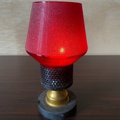 レトロな蝋燭ランプの画像