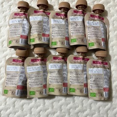 babybio 6ヶ月頃からオレンジとバナナ 10本セットの画像