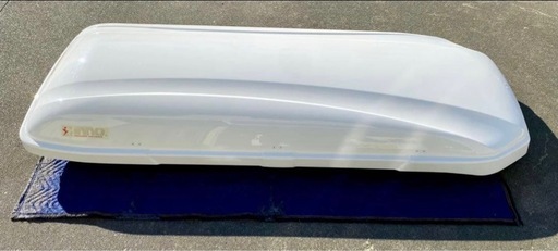 美品　INNO イノー　BRQ55 WH ホワイト300Lルーフボックス　　