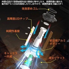 激安‼️3色切り替え H8 led フォグ h16 led フォグランプ h11 フォグランプ ホワイト/イエロー/レモンイエロー 爆光 の画像