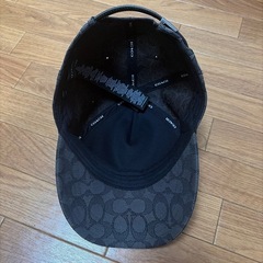 お話中です最終価格ですcoach キャップの画像