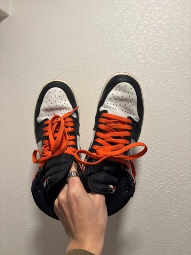 Nike air jordan 1 オレンジ
