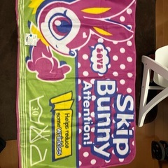 {新品未使用}ディズニスキップバニー毛布の画像