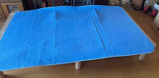 【美品】【神戸での手渡し限定】無印良品スノコベッド　脚20cm、防湿シート、帝人マット、転落防止柵付き　使用1年半