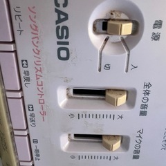 ☆10年以上前の物CASIOキーボードLK107の画像