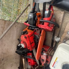 エンジンチェーンソー6本の画像