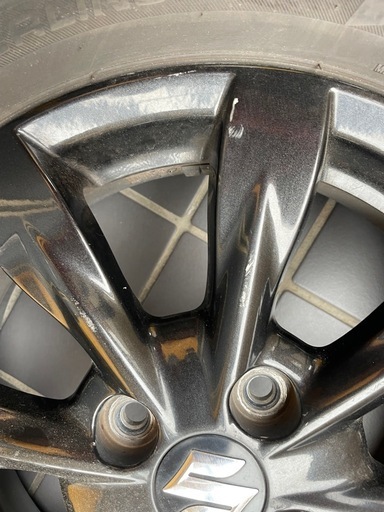 ☆スズキ SUZUKI スペーシア カスタム MK32S 純正 15インチ 4.5J+45 PCD100 4H  4本
