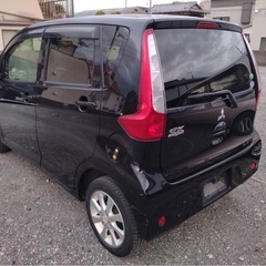 個人分割🉑平成25年式　EKワゴン G  人気の黒　走行16万　現状渡し（2年車検渡し🉑）の画像