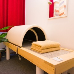 【【1/27まで・引き取り限定】岩盤浴ベッド ドームサウナ ダイヤ技研 業務用 エステ サロン 中古の画像