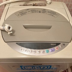 （1月25日まで） ナショナル　洗濯機　5kgの画像