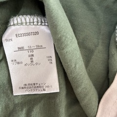 110ノースリーブシャツの画像