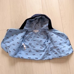 ベビー服 フード付きジャケット コート ネイビーの画像