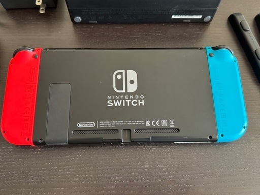 【箱付き/美麗品】Nintendo Switch ネオンブルー ネオンレッド　動作確認済み バッテリー強化版 初期化済み
