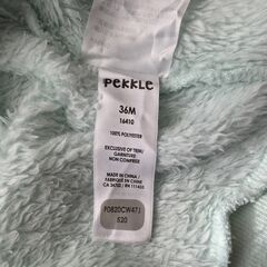 キュロット90cmと95cmデニムパンツと95cmフリースジャケット 3点セットの画像