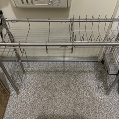 ニトリ　食器用水切りラックの画像
