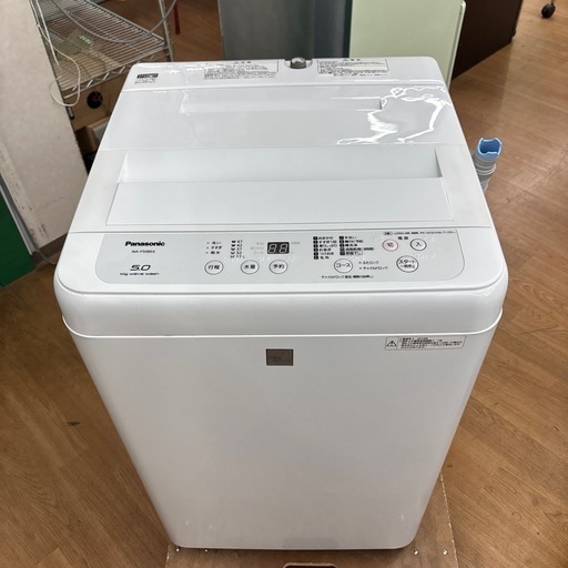 ☆ドリーム荒牧店☆ジモティー割引有☆【クリーニング済み】Panasonic/5.0kg洗濯機/NA-F50BE6/2019年製
