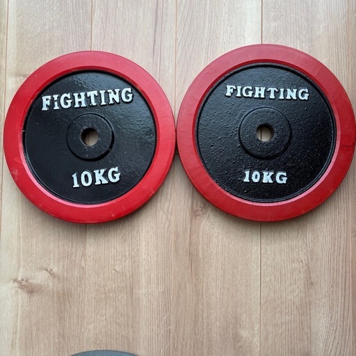 プレート バーベル セット 合計75kg　　