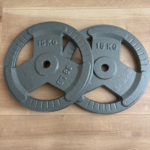 プレート バーベル セット 合計75kg　　