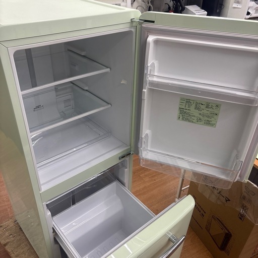 ☆ドリーム荒牧店☆ジモティー割引有☆【クリーニング済み】エディオン/2ドア冷蔵庫/ANG-RE151-A1/149L/2019年製