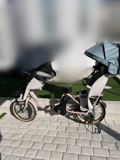 ギュット　パナソニック電動自転車　3人乗り