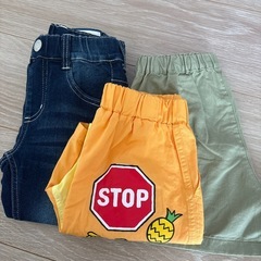 極美品！　100センチパンツ3点セットの画像