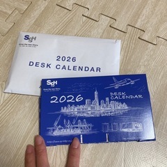 【新品・未使用】2026年　佐川急便　卓上カレンダー　人気の画像