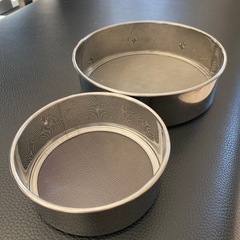 粉ふるい大小の画像