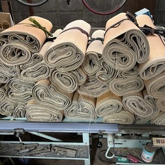 【おひとり様3セットまで！】【畑のマルチングに】張替後畳表の画像