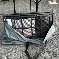 アウトドアサイドテーブルアルミ製の画像