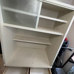 ⭐︎白木目調のオシャレな食器棚・キッチン収納棚⭐︎の画像