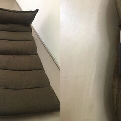 JM20661K)★大特価★リクライニングチェア＜幅：約57cm 高さ：約12cm 奥行：約100cm＞中古品【取りに来られる方限定の画像