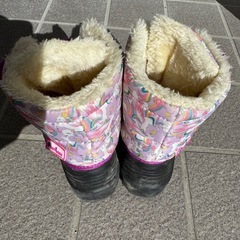 19.0センチ　スノーブーツの画像