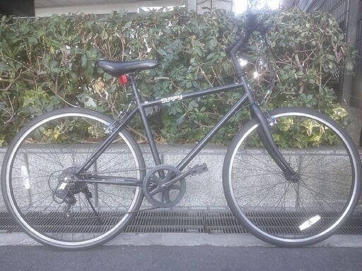 整備済み中古自転車　26インチ　税別￥13.800-　ANIMATO　外装7段　マットブラック121