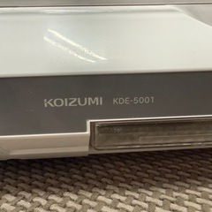 KOIZUMI/コイズミ　家庭用　食器乾燥機/キッチンドライヤー　容量:6人分　2024年製　KDE-5001-Wの画像
