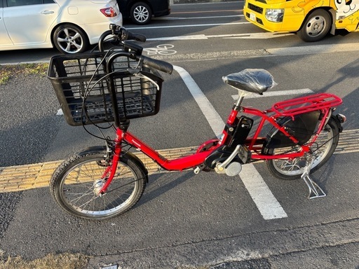 中古20㌅Panasonic電動アシスト自転車　8Ah 大阪