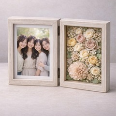 ギフト💐フラワーアレンジ フォトフレームの画像