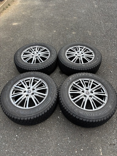 スタッドレス BLIZZAK DM-V2 225/65R17 ホイール付き 4本セット