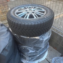 ミシュランアルミ付きスタッドレスタイヤ4本195／65R15  の画像