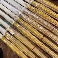 未使用未開封！竹刀まとめ売り　10本　T337 T537 九櫻印柔道具製　早川繊維工業の画像