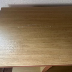 木目調棚の画像