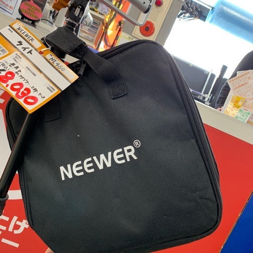 ライト　NEEWER　NL480　ACアダプター　三脚　ケース付き