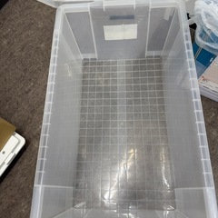 大型 収納ボックス 使用済み（縦約66cm×横約31cm）の画像