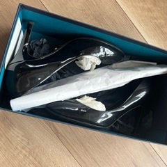 セルジオロッシ　ブラックパテントパンプス　35.5の画像