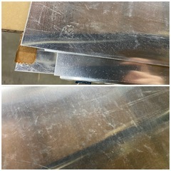 アルミ板　長期保管品  80cm×100cm 1枚220円　在庫13枚の画像