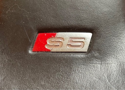 【値下】AUDI S5  純正ステアリング　中古　美品 値下】AUDI S5 純正ステアリング 中古 美品