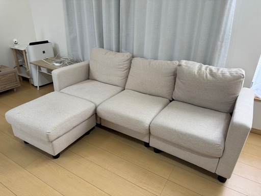 ソファー 交換用カバー付き