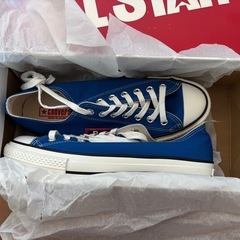 【新品】オールスター　青色  サイズ27.0の画像