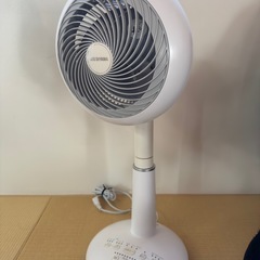 【美品】アイリスオーヤマ サーキュレーター扇風機 24畳 DCモーターの画像